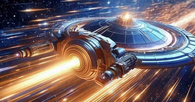 Khám Phá Hành Trình Của Tàu Vũ Trụ Warp Drive Qua Lỗ Đen