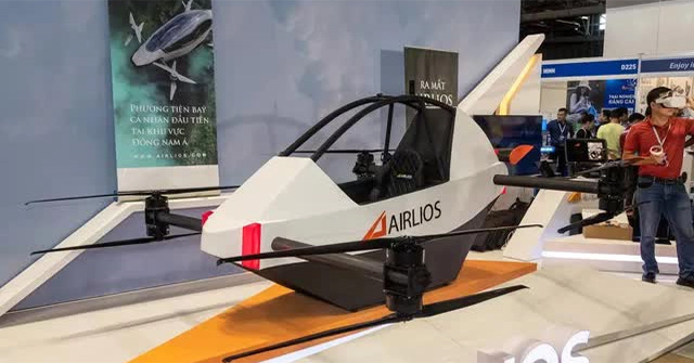 Mô tô bay Airlios: thiết kế, thông số kỹ thuật và lộ trình thương mại tại Việt Nam