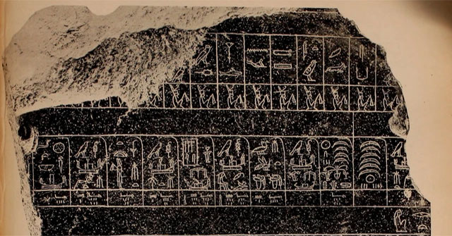 Phiến đá Palermo: Những ghi chép cổ và bí ẩn về các ‘vị thần’ trước thời Pharaoh